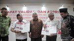 Tim Jokowi-Maruf dan Prabowo-Sandi Setujui Surat Suara Pilpres 2019