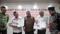 Kegiatan tersebut digelar di kantor KPU, Jalan Imam Bonjol, Jakarta Pusat, Jumat (4/1/2019).