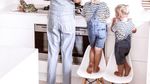 Seru Banget! Ibu Ini Ajak 3 Anaknya Berpose Unik Bersama Makanan