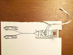 Kreatif! Dari Sobekan Kertas Hasilkan Gambar 3D