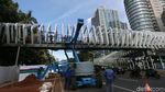 Duh! Revitalisasi 3 JPO di Jalan Sudirman Molor dari Target