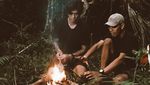 Foto: Marshall Sastra Bertahan Hidup di Hutan Pangandaran