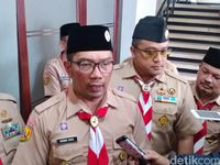 Ridwan Kamil Jadikan Pramuka Ujung Tombak Program Kebencanaan