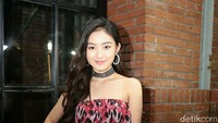 Nama Natasha Wilona kini diperbincangkan lantaran disebut-sebut sebagai artis berinisial N yang kukuh kerja meski positif COVID-19. (Foto: Ismail/detikHOT)   