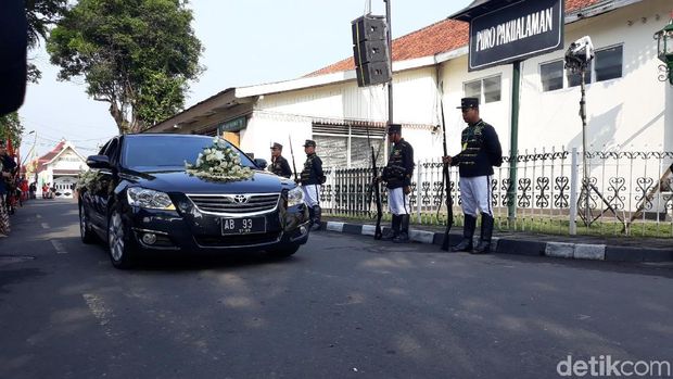 Usai Akad Nikah, Mempelai Dhaup Ageng Kembali ke Puro Pakualaman