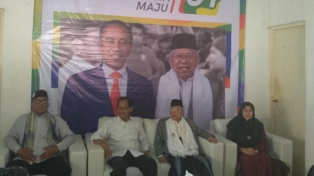 Ma'ruf Minta Relawan Kerja Maksimal: Serangan Darat Hingga Udara