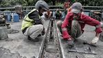Akhirnya, Flyover yang Renggang di Kemayoran Diperbaiki