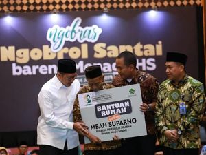 66 Tahun Mengabdi di Istiqlal, Mbah Parno Dihadiahi Kemenag Rumah