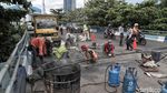 Akhirnya, Flyover yang Renggang di Kemayoran Diperbaiki