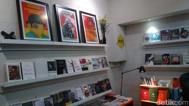 POST Bookshop, toko buku indie di Pasar Santa (Adhi Indra Prasetya/detikcom)