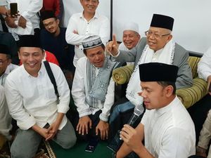 Saat Maruf Amin Ingin Rangkul Bima Arya