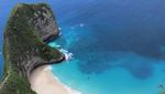 Tak Bosan-bosan Lihat Foto Pantai T-Rex di Bali Ini