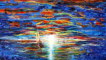 Bramblitt mengalami gangguan mata “functionally blind” yang berarti bahwa matanya hanya bisa membedakan antara sinar matahari dan kegelapan. (Foto: John Bramblit)