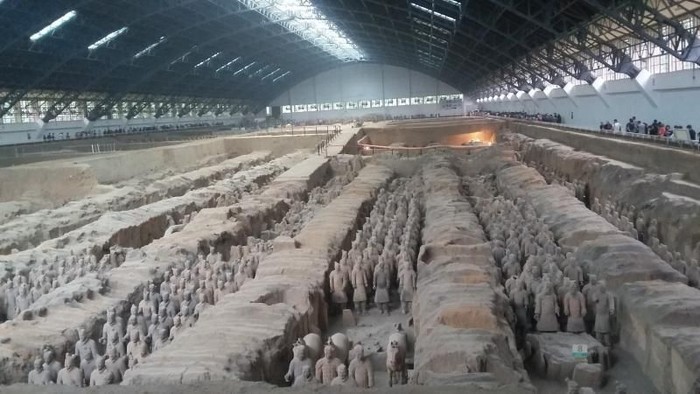 Terracota Army di Kota Xian