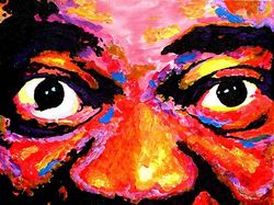 Karya Hebat dari Pelukis Tunanetra yang Mengagumkan