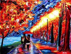 Karya Hebat dari Pelukis Tunanetra yang Mengagumkan