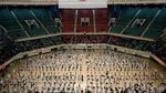 Serunya Anak-anak Ikuti Kontes Kaligrafi di Jepang
