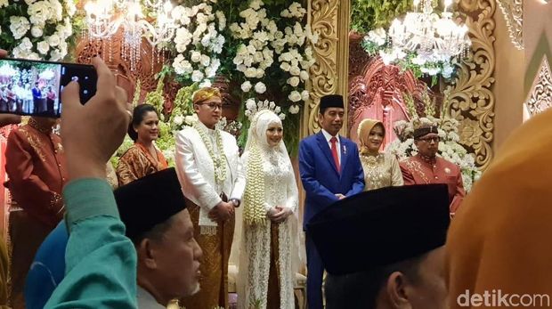 Jokowi dan Kalla Jadi Saksi Pernihakan Puteri Menristekdikti