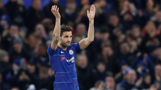 Cesc Fabregas mungkin memainkan laga terakhirnya bersama Chelsea.