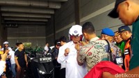 Konvoi tersebut dimulai dari Terminal Pulo Gebang, Jakarta, Minggu (6/1/2019).