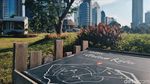 Menikmati Akhir Pekan di Hutan Kota Gelora Bung Karno