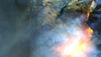 Kebakaran dahsyat yang melalap wilayah California, AS. Foto: Digital Globe