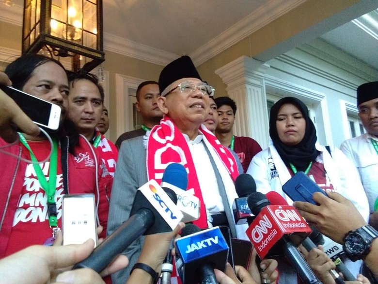 Maruf Amin Tampung Aspirasi Setop Mafia Sepakbola Maruf Amin Tampung Aspirasi Setop Mafia Sepakbola