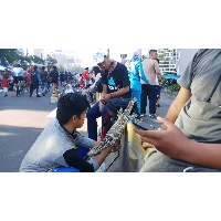 Ketika Kadal Jutaan Rupiah 'Dipamerkan' di CFD