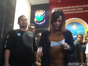 Tangis Avriellia Shaqqila Usai 25 Jam Diperiksa Penyidik Polda Jatim