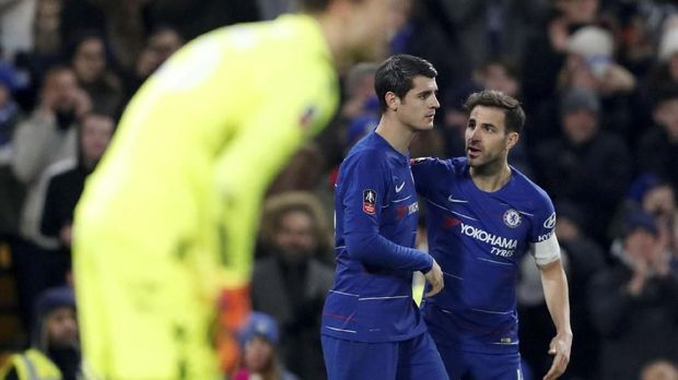 Alvaro Morata tampil kurang memuaskan di mata Maurizio Sarri.