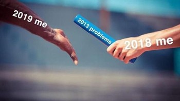 Yang ini lebih parah, resolusi 2013 masih ada yang belum tuntas. Foto: Istimewa