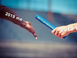 Bualan New Year New Me dalam Meme Kocak