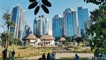 Menikmati Akhir Pekan di Hutan Kota Gelora Bung Karno