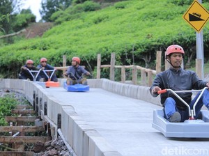 Golesat, Wahana Baru yang Menantang Adrenalin di Bandung