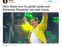 Meme Pro-Kontra Bohemian Rhapsody Film Terbaik Golden Globes