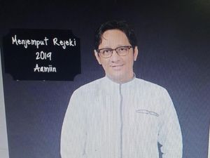 Tulis Menjemput Rezeki, Andre Taulany Sindir Vanessa Angel?