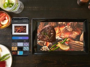 Canggih! Piring Digital Ini Memuat Grafis yang Bikin Nafsu Makan Naik