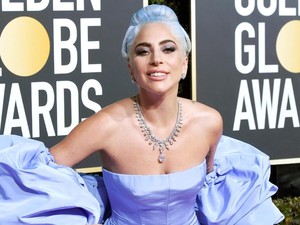 Foto: Makna Manis Gaun Lady Gaga di Golden Globes 2019
