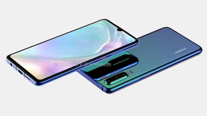 Bocoran Huawei P30. Foto: OnLeaks/91Mobiles Bocoran Huawei P30. Foto: OnLeaks/91Mobiles