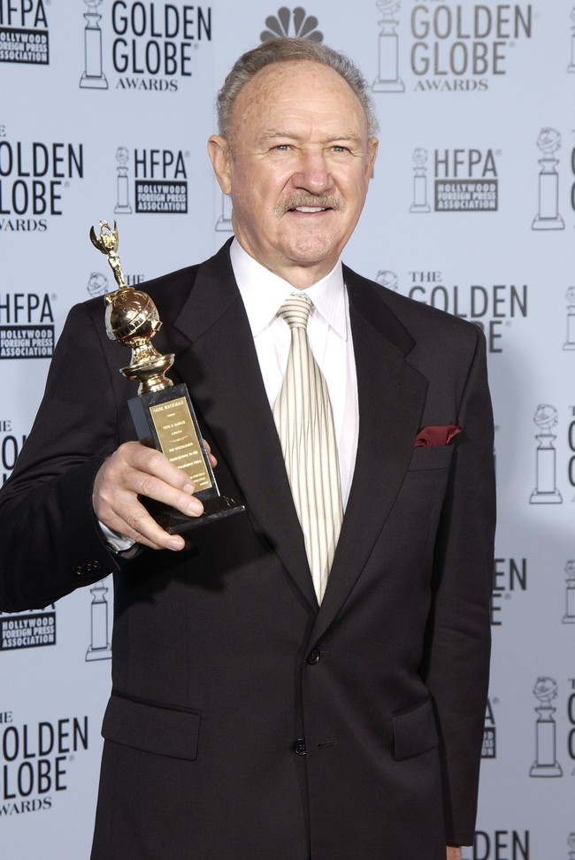 Gene Hackman pensiun berakting pada 2004, meskipun ia telah menyabet dua piala Oscar. Gene kemudian alih profesi jadi penulis novel fiksi yang telah menelurkan tiga buku. Foto: Getty Images