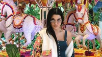 Gayanya saat berada di Las Vegas, Nevada. (handemiyy/Instagram)