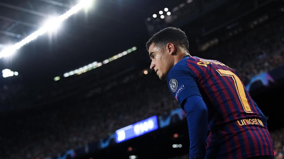 Philippe Coutinho dikabarkan akan dilego Barcelona untuk memulangkan Neymar. Foto: David Ramos/Getty Images