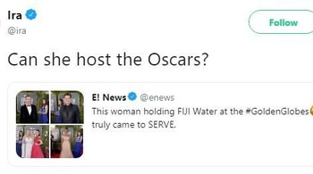 Warganet lain sampai memintanya untuk menjadi pembawa acara dalam ajang Academy Awards, atau biasa disebut juga sebagai The Oscars. Foto: Istimewa