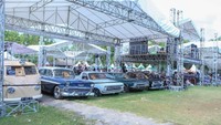 Bagi para pecinta motor modifikasi, Custom War 2019 siap menghadirkan ratusan motor kustom dan mobil klasik yang akan terpajang di acara tersebut. Istimewa/Dok. NK13.