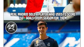 Kesalahan terbesar Real Madrid dianggap adalah melepas Ronaldo dan mendatangkan Courtois. Foto: istimewa