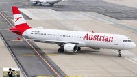 AirlineRatings menganalisis data dari 405 maskapai untuk mengumpulkan daftar 20 maskapai teraman. Selanjutnya maskapai Austrian Airlines (Austrian Airlines/Facebook)
