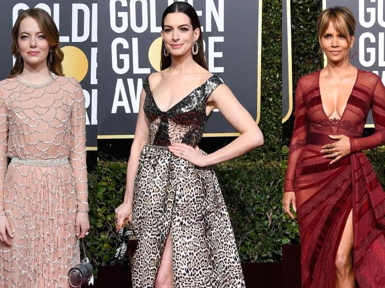 Penampilan Seksi nan Anggun Para Selebriti di Golden Globe 2018 (2)