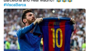 Kembali kostum nomor 10 Messi jadi lakon dalam meme ini. Foto: istimewa