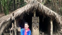 Masih di wilayah Rotorua, Najwa mengunjungi Mitai Maori Village. Tempat untuk mengenal suku Maori, yang merupakan masyarakat asli Selandia Baru (Instagram/najwashihab)