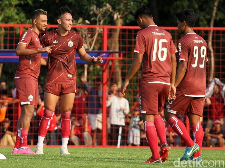 Amunisi-Amunisi Baru Ramaikan Latihan Perdana Persija